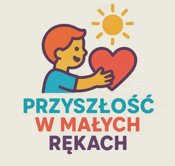 Logo projektu Przyszłość w małych rękach