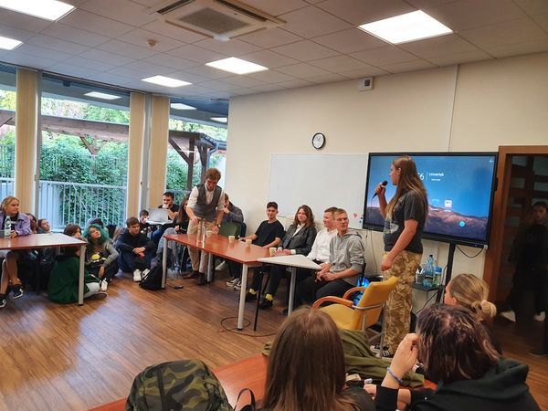 Debata przed wyborami do Samorządu Szkolnego