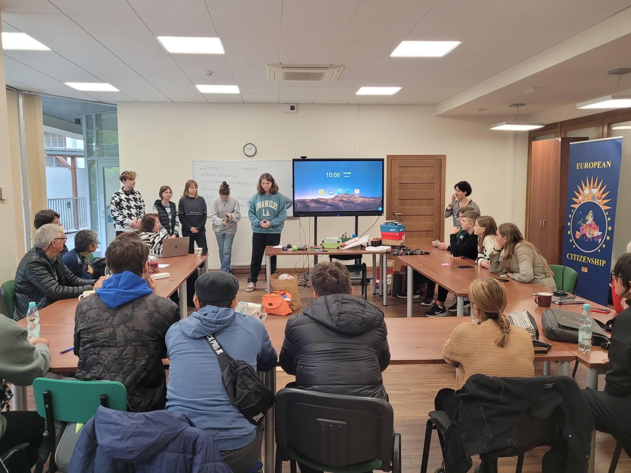 To był bardzo intensywny tydzień z uczestnikami projektu CITIZENSHIP COMMON EDUCATION PROGRAM FOR INTEGRATED EUROPE