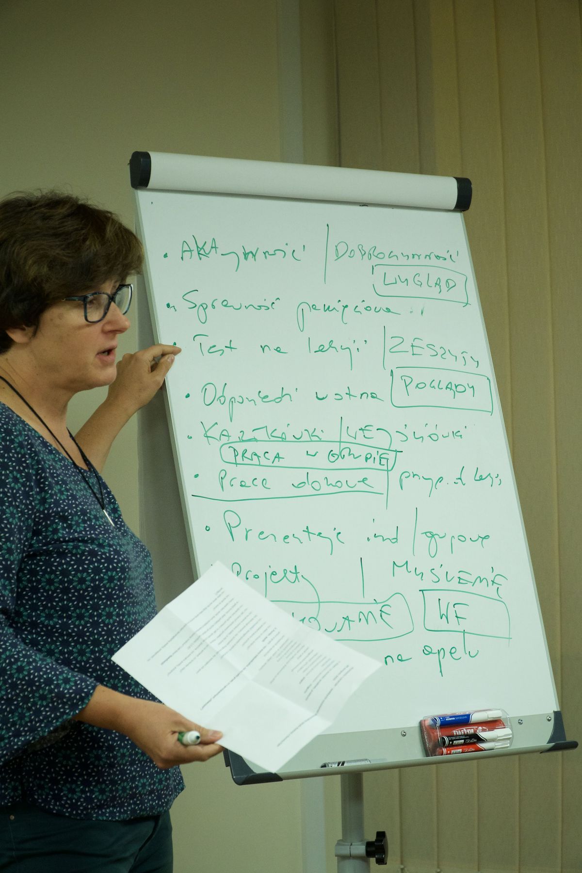 Pierwsza Rada Pedagogiczna i gość specjalny